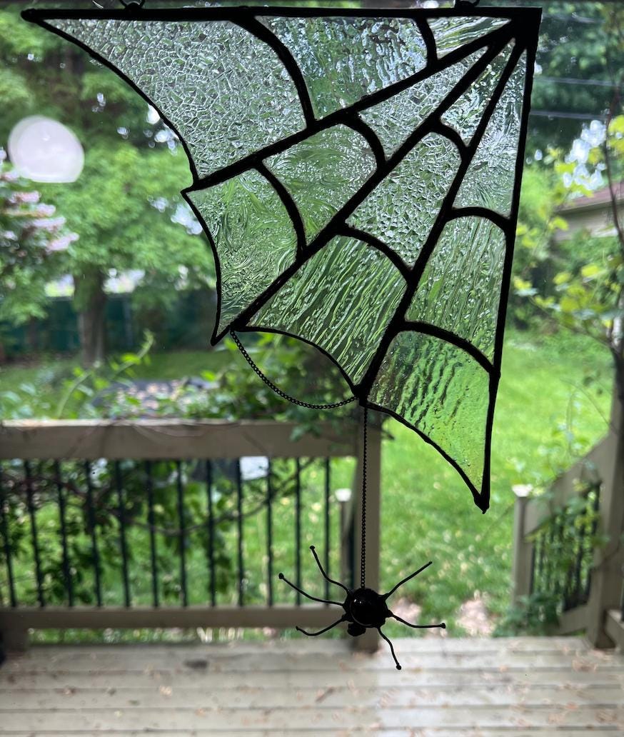 Toile d'araignée en verre